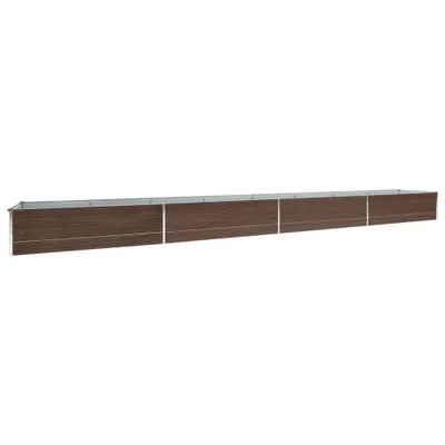 Produktbild von vidaXL Garten-Hochbeet Verzinkter Stahl 600x80x45 cm Braun