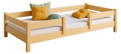 Obrázok produktu pre Detská posteľ Lofto 160x80 s bočnicou – ekologické drevo