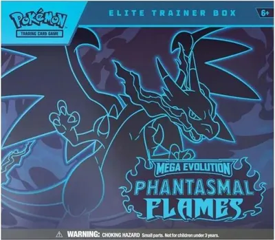 Produktbild von Pokémon Phantasmal Flames Elite Trainer Box Englisch