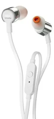 Zdjęcie produktu dla JBL Tune 210, Przewodowa, 20 - 20000 Hz, Połączenia/Muzyka/Sport/Codzienność, 80 g, Zestaw słuchawkowy, Szary