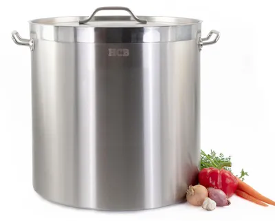Produktbild von HCB Kochtopf - alle Wärmequellen - 71 Liter - Edelstahl - 5445