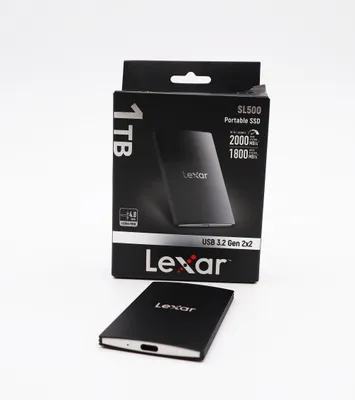 Produktbild von Lexar SL500 Externe SSD 1TB, USB 3.2 Gen2x2 Portable SSD, bis zu 2000 MB/s Lesen