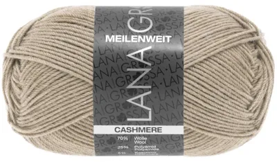 Produktbild von Lana Grossa - Meilenweit 4-fach 50g Cashmere 0013 grege