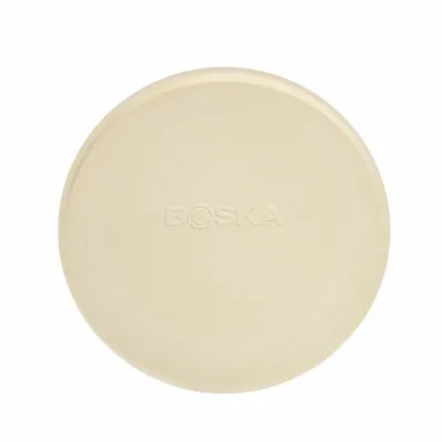 Obrázek produktu pro Kámen na pizzu Boska Deluxe L/Pro troubu a gril/Pizzy v kvalitě kamenné pece/Pěkný zvýšený okraj/Kordierit / ⌀ 35 cm
