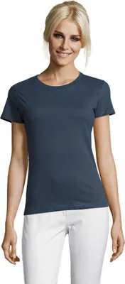 Produktbild von SOLS - "Regent" T-Shirt für Damen LT2382 (M) (Denim)