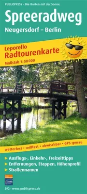Produktbild von Radwanderkarte Spreeradweg 1 : 50 000