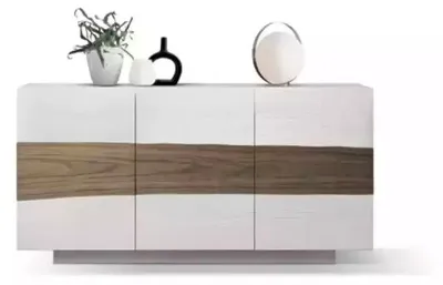 Immagine prodotto di Credenza Legno Cassettiere Mobili Soggiorno Bianco Moderno Nuovo Armadio