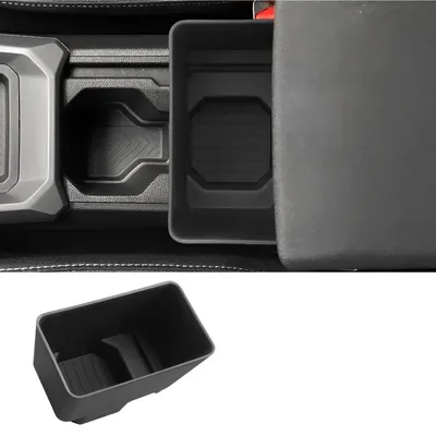 Image de Organisateur de console centrale avec compartiment de rangement et porte-gobelets pour Dacia Duster 3 (modèles 2024 et 2025)