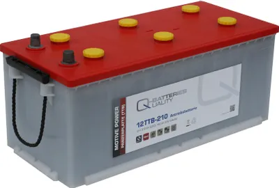 Produktbild von Q-Batteries 12TTB-210 12V 210Ah (C20) geschlossene Blockbatterie, positive Röhrchenplatte