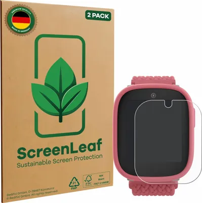 Produktbild von 2x ScreenLeaf Schutzfolie für Xplora X6 Play 2025 (2. Generation) nachhaltiger Displayschutz Display Schutz Folie Klar Transparent