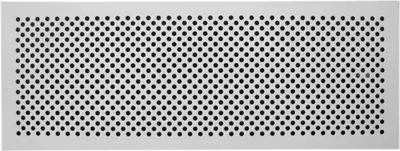 Produktbild von Zehnder Designgitter CLD breit Pisa Edelstahl 430 x 160 mm