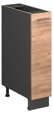 Obrázok produktu pre Lekárenská skrinka Vicco Fame-Line Dub Goldkraft/antracitová 20 cm, AP Oak, Model 61679