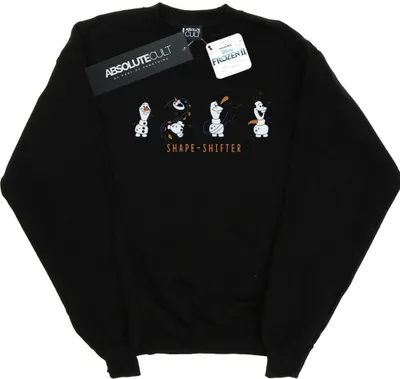Produktbild von Disney - "Frozen 2 Shape-Shifter" Sweatshirt für Damen BI18824 (L) (Schwarz)