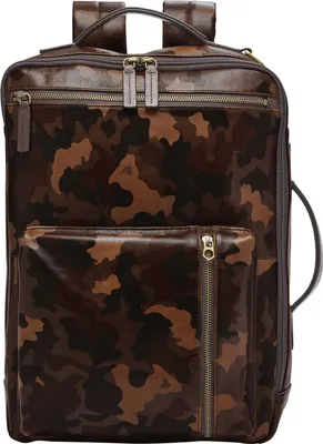 Produktbild von FOSSIL Umhängetasche Rucksack mit Laptopfach Buckner Backpack BF Multi braun