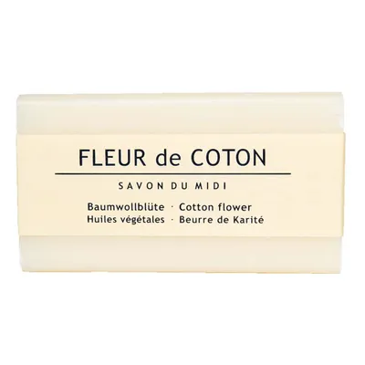 Image de Savon au beurre de karité - Fleur de Coton|Fleur de coton 100g
