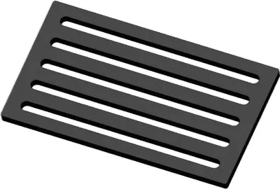 Produktbild von Kaminrost / Ascherost 270x155x10mm