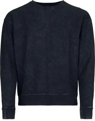 Produktbild von RED by EMP Herren schwarzes Sweatshirt mit Rundhalsausschnitt L