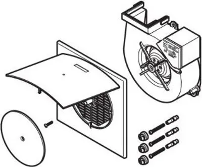 Produktbild von Geberit 242851001 Lüfterset zu Geberit Aerotec90 UP