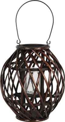 Produktbild von Clayre & Eef Windlicht Ø 26x30 cm Braun Holz