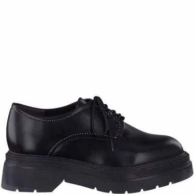 Produktbild von Tamaris Damen Schnürer 1-23730-27 001 Farbe: Schwarz Größe: 37