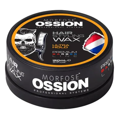 Image de Morfose Ossion Hair Styling Wax cire à cheveux pour une tenue ultra forte Ultra Hold 150 ml
