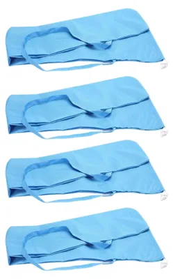 Produktbild von Elzusha – Set aus 4 blauen Sonnenschirmen, 105x16 cm, für Strand und Lagerung