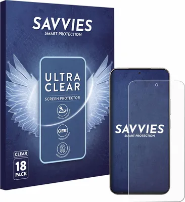 Produktbild von 18x Für Xiaomi 15T Pro Schutzfolie Savvies Displayschutz Display Schutz Folie Klar Transparent