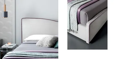 Obrázok produktu pre Manželská posteľ 200x200cm Dizajnová posteľ Manželské postele  moderné hotelové kožené tkaniny