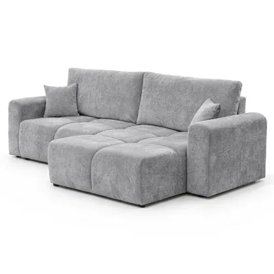 Produktbild von IDOHOME-BALOO Polsterecksofa mit Schlaffunktion, Bettkasten, komfortabler Polsterung und modernem Design für Wohnzimmer und Gästezimmer