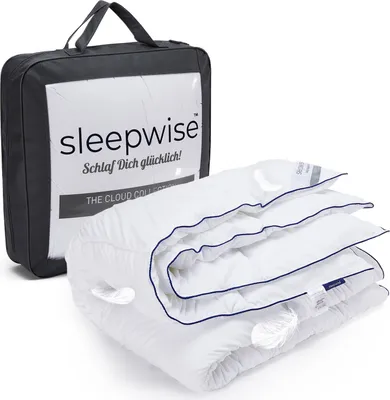 Produktbild von sleepwise Decke Bettdecke 135x200 4 Jahreszeiten - Fluffige, Superweiche, Antiallergische Bettdecke - Ganzjahresdecke aus Mikrofaser für Sommer - Bettdecken, Duvet