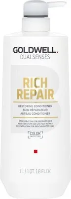 Produktbild von Goldwell Dualsenses Rich Repair Restoring Conditioner kondicionér pro suché a poškozené vlasy 1000 ml