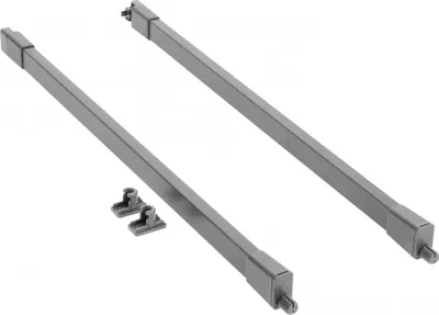 Produktbild von GTV - MBPRO Längsleiste Quadrat I Längsgeländer für Schubladen Modern Box Pro I Für Sichere Erhöhung Der Schublade I Für Schienen Lang = 550mm I Farbe Anthrazit