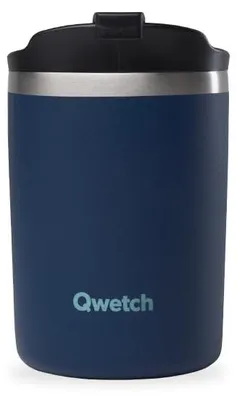 Isolierbecher 240 ml, Edelstahl, marineblau, 6 h warm/12 h kalt