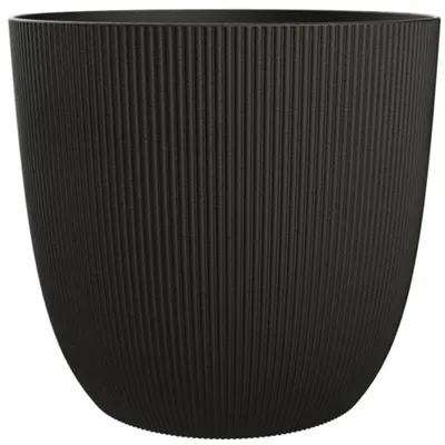 Zdjęcie produktu dla EDA 013322 NO SX5 EDA Doniczka IRIS, średnica: 137 mm, czarna