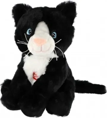 Immagine prodotto di Gatto seduto in peluche con suono 20 cm 0+