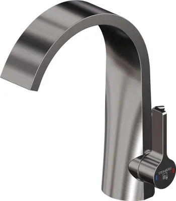 Immagine prodotto di Steinberg Série 280 Mitigeur de lavabo, commande latérale, avec garniture découlement, saillie 155mm, 2801000BGM, 2801000BGM