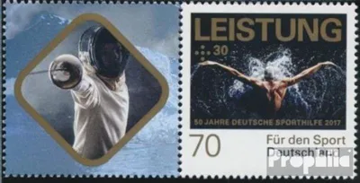 Produktbild von Briefmarken BRD (BR.Deutschland) 2017 Mi W134 gestempelt Sporthilfe