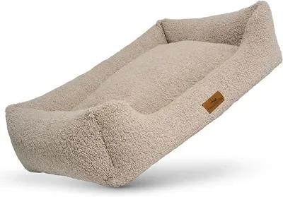 Imagen del producto de Cama ortopédica para perros, tamaño XXL, fabricada en felpa, lavable, fabricada en la UE