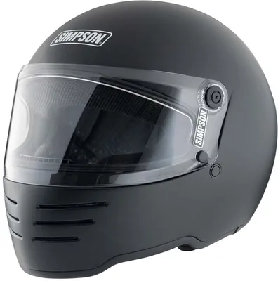 Image de Casque moto Simpson M62, noir mat, taille M
