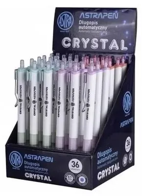 Obrázek produktu pro Długopis Pen Crystal white (36szt) ASTRA