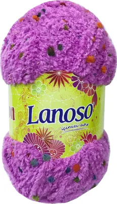 100g Strickgarn TONTON Kuschelgarn lila