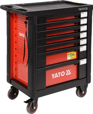 Image de Servante d'atelier 980x770x465mm incl. outillage 211 pièces