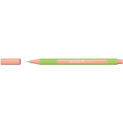 Produktbild von Schneider Schreibgeräte Line-Up, Pfirsich, Grün, Pfirsich, Kunststoff, Dreieck, apricot, 0,4 mm