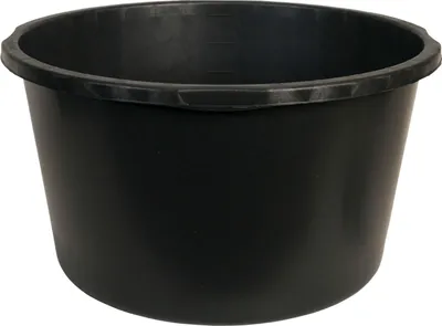 Produktbild von Mörtelkübel 65 l schwarz mit Literskala