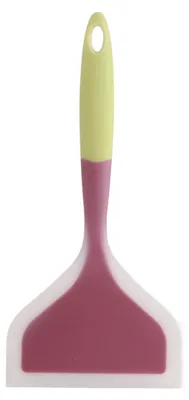 Obrázek produktu pro Silikonová obracečka s nepřilnavým povrchem, široká obracečka na dorty, steaky, pizzu a další pokrmy, kuchyňské náčiní (zelená)