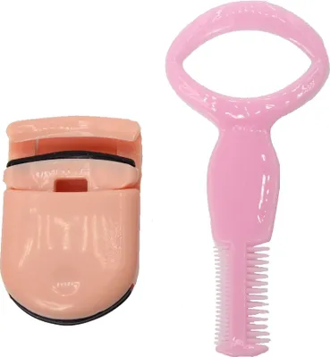 Produktbild von Wimpernzange Wimperbürste 2er Set Rosa