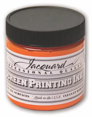 Siebdruckfarbe wasserlöslich 118 ml Orange (103)