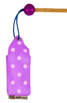 Obrázek produktu pro Akson Junior, gymnastická gumička, 1,5 m, fialová