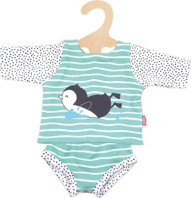 Produktbild von Heless GmbH Puppen-Schwimm-Outfit Pinguin Pünktchen, 2-teilig, Gr. 35-45 cm 4