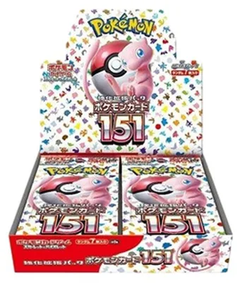 Zdjęcie produktu dla Pokemon Card 151 Booster Box (Japanese)